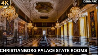 CHRISTIANBORG PALACE STATE ROOMS | FULL INSIDE VIDEO | 4K ULTRA HD | COPENHAGEN | DENMARK -15 | BINU