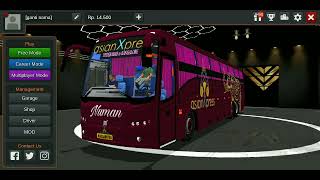 asian express red livery for Volvo b9r | bussid | bus simulator Indonesia | indian mods | Kerala mod