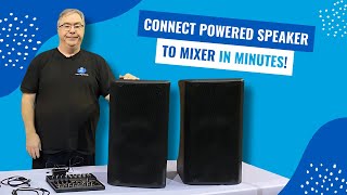 Mastering Audio Setup: Connect Powered Speakers to Mixer in Minutes!