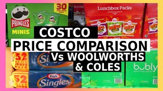 COSTCO PRICE COMPARISON & SHOP WITH ME