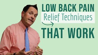 Low Back Pain Relief Techniques That Work | Chiropractor for Lower Back Pain in Fairhaven, MA