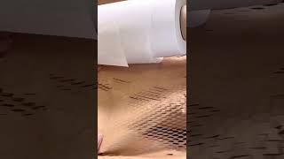 Packing Paper ASMR -Eco Friendly Edition #shorts