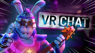 Glamrock Bonnie DESTROYS VRChat!!! | FNAF Voice Trolling