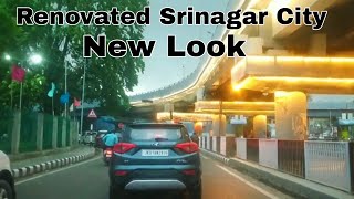 Lal chowk srinagar  | Srinagar Flyovers Lights and roads renovation