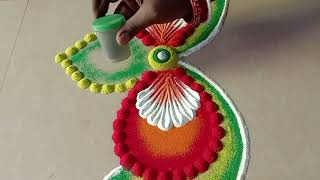 Pongal Border Rangoli Designs 🌺 2024/Sankranthi Special Border Muggulu/Border designs/#sasmitaart