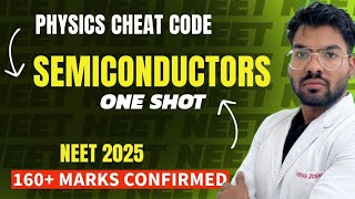 Semiconductor OneShot|| SHIVA BATCH || NEET2025 || ADITYA JOSHI #neet2025 #mbbs #shivabatch #physics