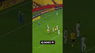 Level 9000 corner kick #shorts #football #wow #goalkeeper | That's Funny