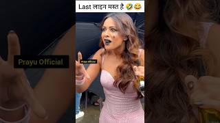 Nia Sharma Scary Look in Black Lipstick #niasharma Prayu Official