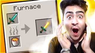 Minecraft Life Hack's with mehraein | لایف هک های ماینکرفت شمشیر لاوا 🔥