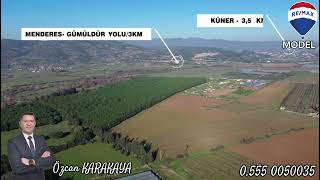 MENDERES BULGURCA KADASTROL YOLU OLAN YATIRIM DEĞERİ YÜKSEK 1405 M2 TARLA