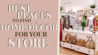 How to pick the right furniture and decor for your clothing boutique.