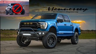 HENNESSEY CONVIERTE LA F-150 EN UN ASESINO RAM TRX ¡AQUÍ! LA VENOM 800 F-150 SUPERCHARGED