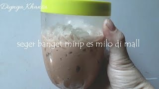 Cara Membuat Es Milo yang Enak Mirip yang di Jual di Mall