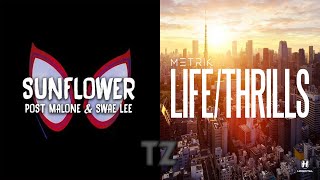 Sunflower VS Northern Lights - Post Malone, Swae Lee VS Metrik [TZ Mashup]