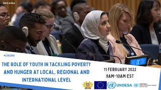 The Role of Youth in Tackling Poverty and Hunger at Local, Regional and International Level