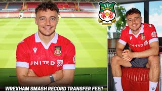 BREAKING: WREXHAM AFC BREAK TRANSFER RECORD ON OLLIE RATHBONE…