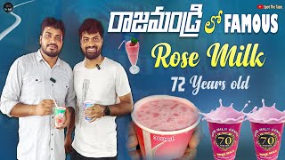 72 Years (Since1950) Old Rose Milk center In Rajahmundry | Spot the taste | Street Food