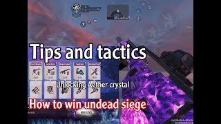 HOW TO WIN UNDEAD SIEGE AND UNLOCK CRYSTAL CAMO (Commentary)