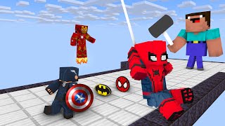 Monster School : BABY MONSTERS SUPERHERO RUN EPIC TRANSFORM RACE 3D CHALLENGE - Minecraft Animation