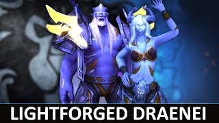 Lightforged Draenei | Allied Race | Racial - Customization - Voice- BFA