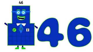 Meet Numberblock 46