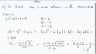 equazioni di secondo grado completa