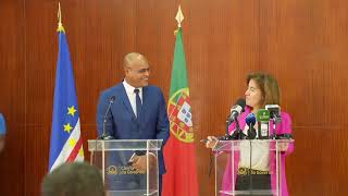 🔴 Assinatura do Memorando de Entendimento entre Cabo Verde e Portugal sobre Mobilidade Laboral