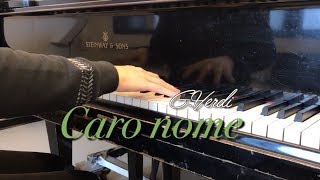 Caro nome, Gilda, Piano accompaniment, Opera karaoke