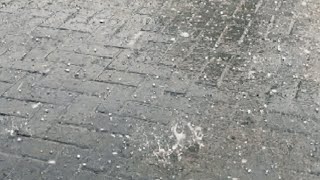 Heavy Ice fall rain in Al Dhaid - Sharjah