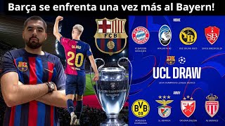 🔵🔴 SORTEO DEFINIDO para el Barça! Una vez más BAYERN MÚNICH! Partidazos de Champions! 🔥