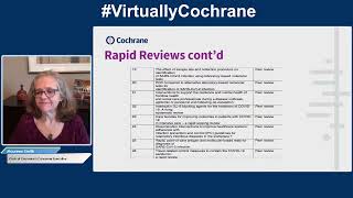 Covid and beyond: Perspectives on how Cochrane can respond to the needs of users