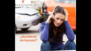 ¿Accidente sin licensia?