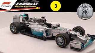 F1 The Car Collection Magazine #3 - Mercedes F1 W05-Hybrid - Lewis Hamilton  - Panini Collections