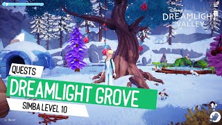 Disney Dreamlight Valley - The Dreamlight Grove / Simba level 10 Quest