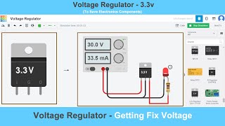 Voltage Regulator Transistor - 3.3 volt