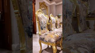 Princess Dining Set by Deluxe Arte  #diningtable  #diningchairs    #diningroomfurniture #shorts