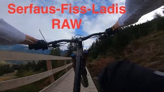 Bikepark Serfaus Fiss Ladis RAW Laps