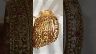 *Premium quality Indian rajhwadi stone bangles💞💖👌🏻....4pc **2.6,2.8&2.10size available* 03402004567