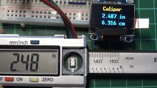 Digital caliper reading with Arduino