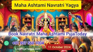 Join the Navratri Maha Ashtami Durga Puja 2024 Live with Vedic Pandit