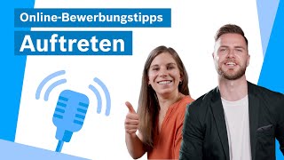 Auftreten – Tipps für dein Online-Bewerbungsgespräch bei Bosch