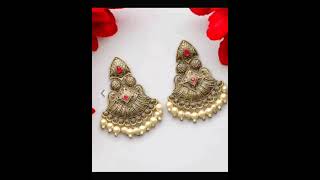 #Oxidised earrings #Navratri collection #earrings