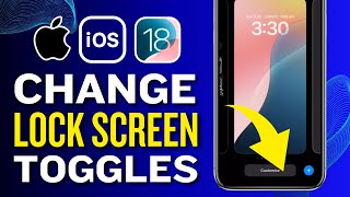 How To CHANGE LOCK SCREEN Toggles On Your iPhone (iOS 18)