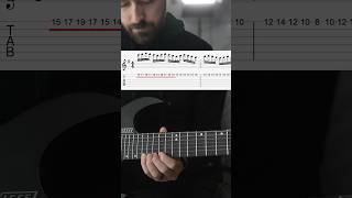 🔥 FAST 1 string SHRED lick! #guitarlesson #guitar #guitarsolo #shred #shorts