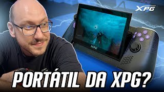 TEM DE TUDO! XPG apresenta até console portátil com memórias CAMM2