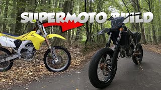 ZBUDOWAŁEM SUPERMOTO ! suzuki rmz 450 | Wipek Moto