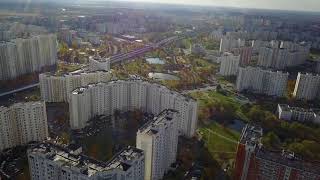 DJI 0074 реконструкция парка в южном бутове 22.10.17