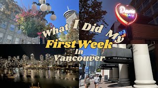 [Moe's Nursing Journey] What I did my first week in Vancouver