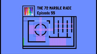 The 72 Marble Race: Ep. 55 (by Algodoo)