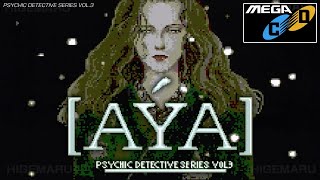 サイキック・ディテクティヴ・シリーズ VOL.3『アヤ』: PSYCHIC DETECTIVE SERIES Vol.3 AYA. メガドライブ [SoundMod]+メガCD実機